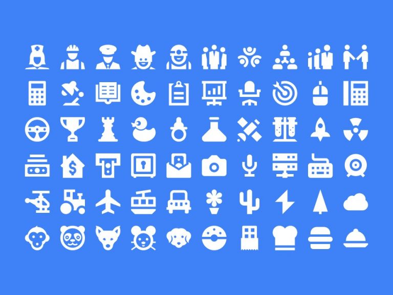 Free Material Icons Design