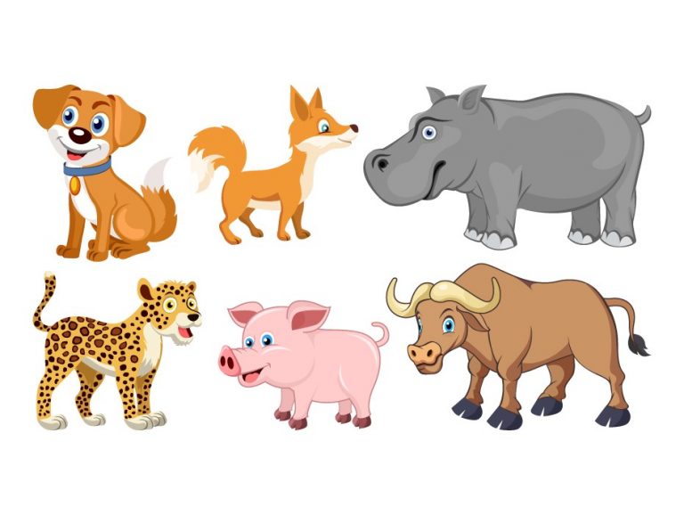 Free Cute Animals Illustration