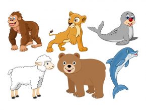 Free Cute Animals Illustration