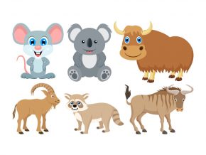 Free Cute Animals Illustrations