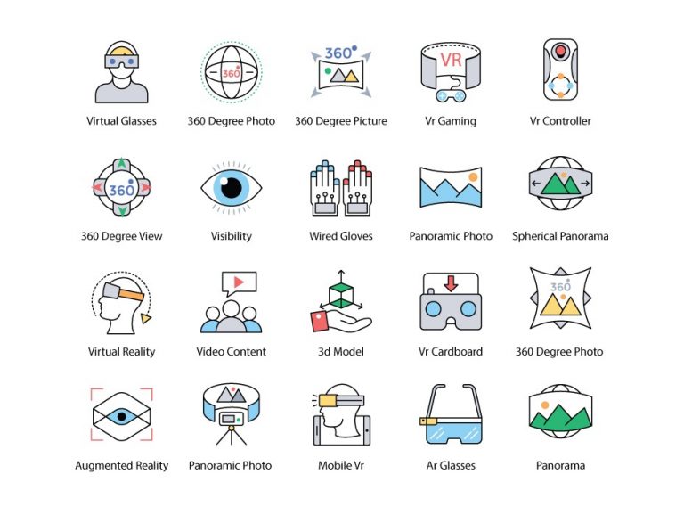 Virtual Reality Icons