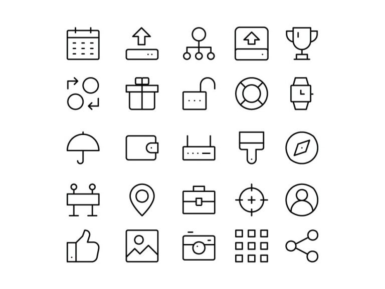 User Interface Icons