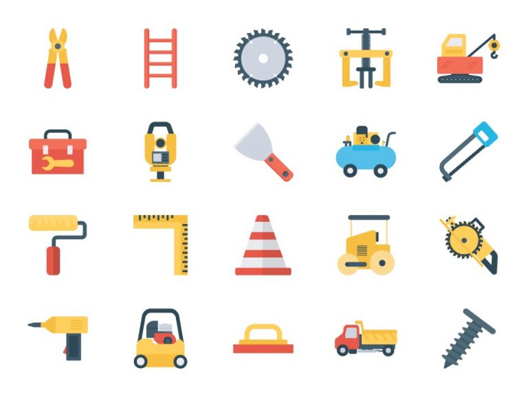 Construction Tools Vector