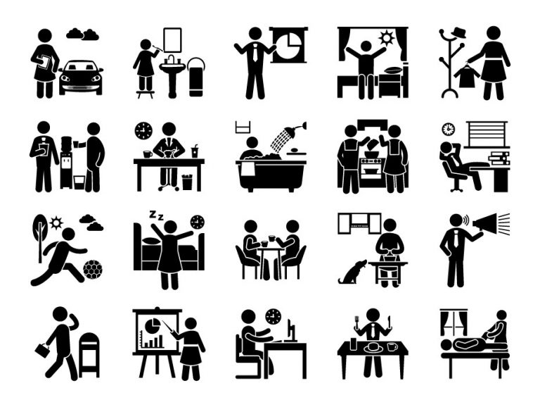 Daily Routine Pictograms