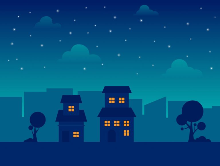 Night Time Illustration