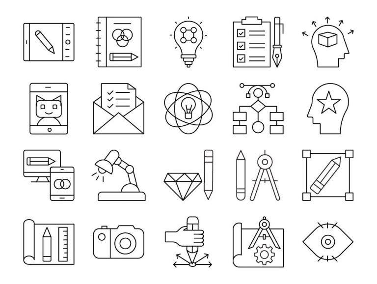 Design Thinking Icon Set