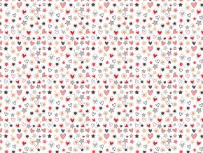 Hearts Confetti Pattern