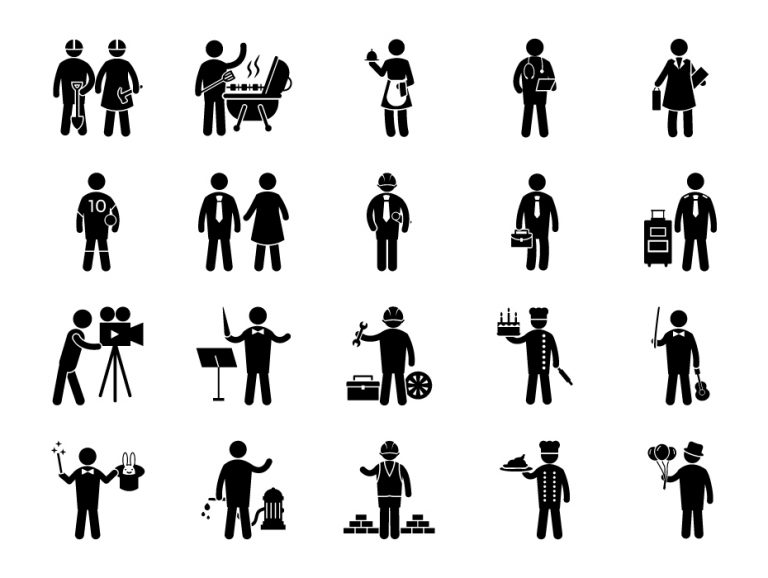 Professions Pictograms