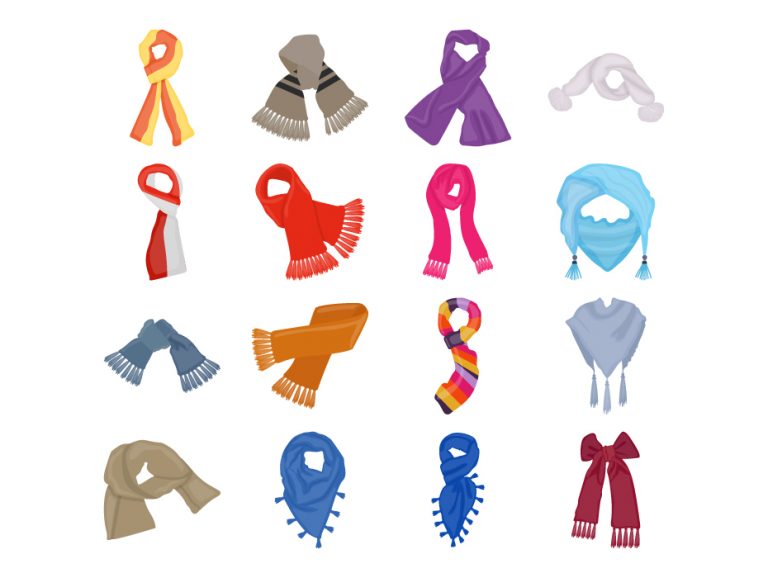 Winter Scarves Flat Pack