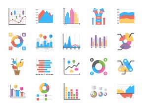 Business Graph Icons Pack