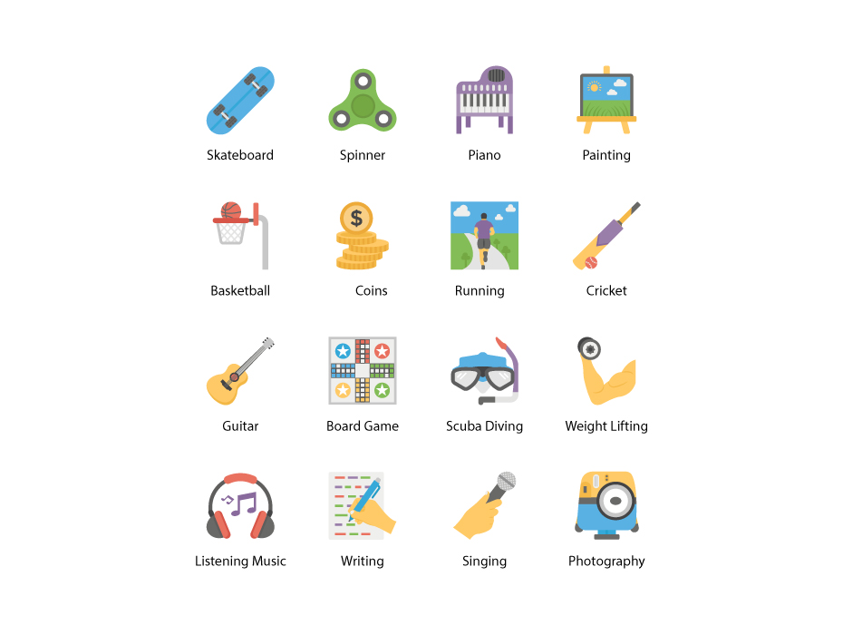 Hobbies and Interests Pack Frebers