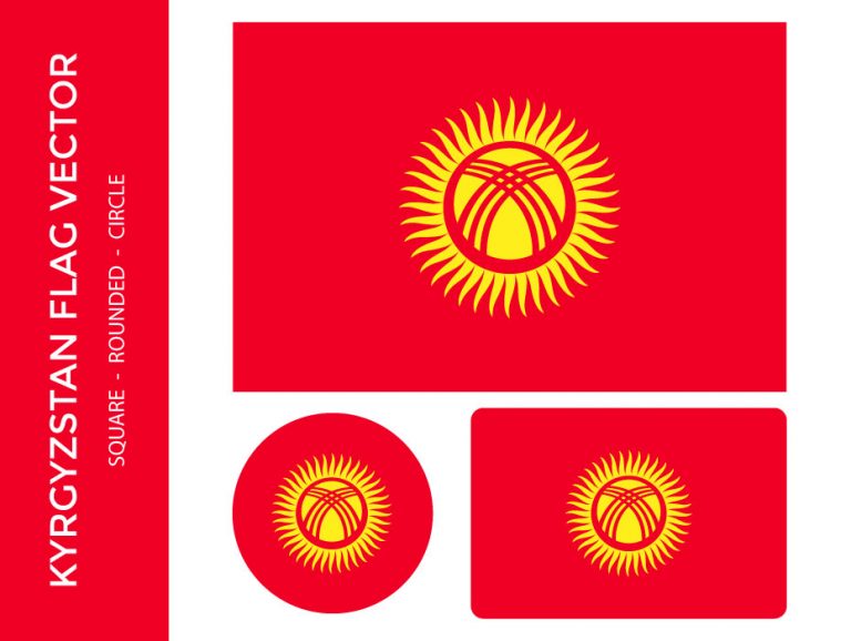 Kyrgyzstan-Flag