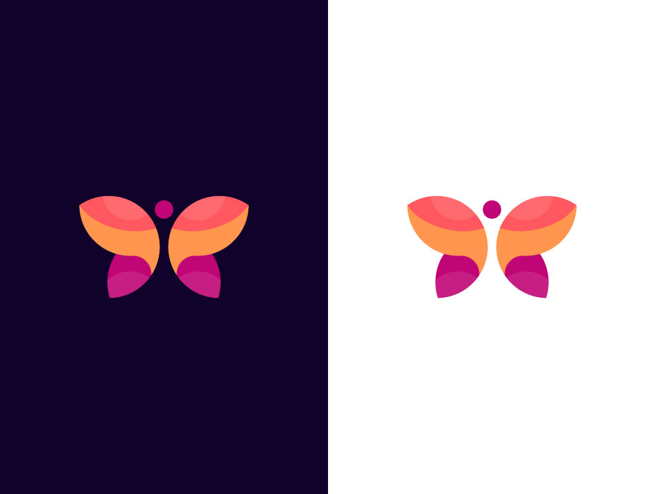 Free Butterfly Logo Download | Frebers
