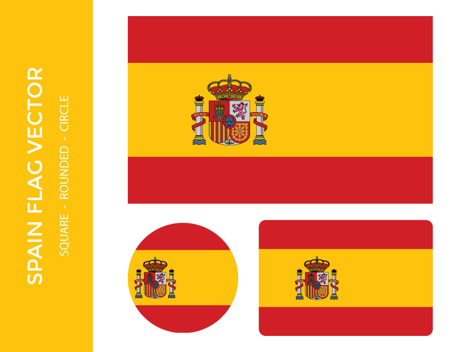 Spain Flag Vector | Frebers