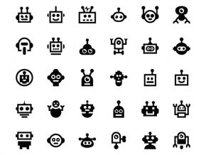 30 Robot Icons