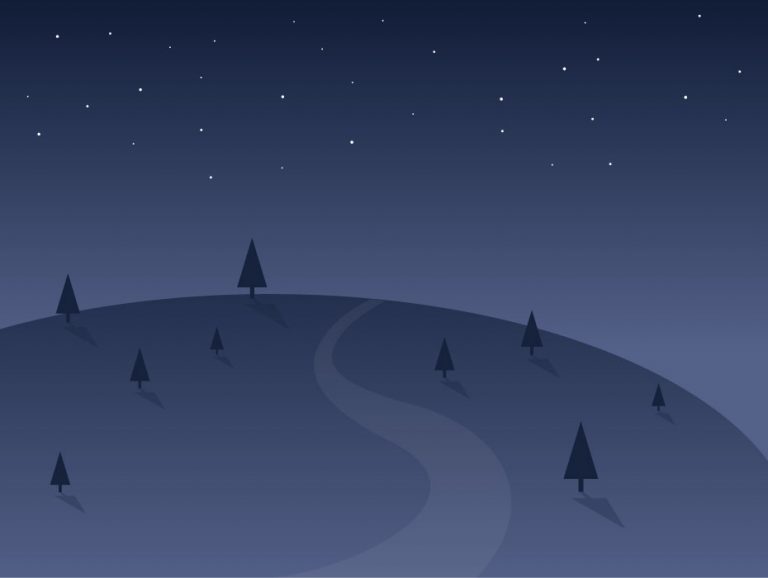 Night View Illustration