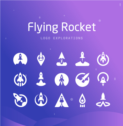 Rocket Vector Symbols
