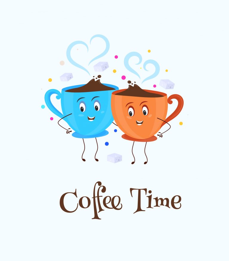 Coffee Time Logo Vector