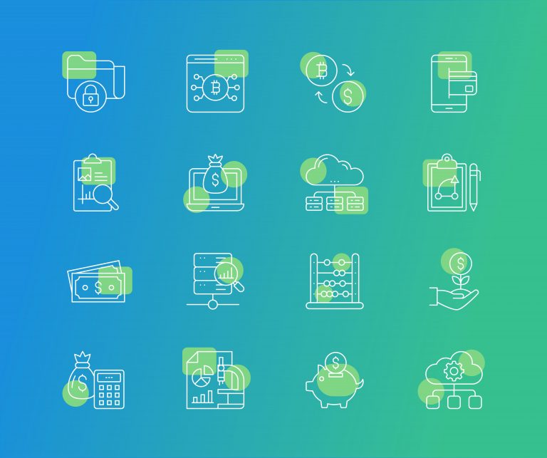 Fintech Icons Pack