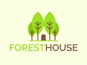 Free Forest House Logo