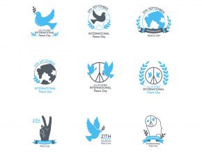 International Peace Day Vectors