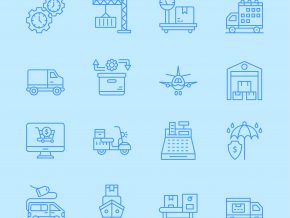 Logistics and Delivery Icons