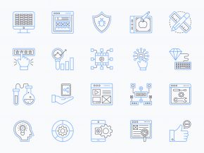 Pack of Web Design Icons