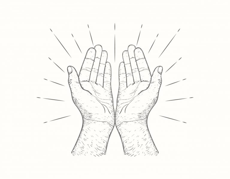 Praying Hands Vector Download