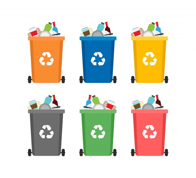 Trash Can Vectors Pack