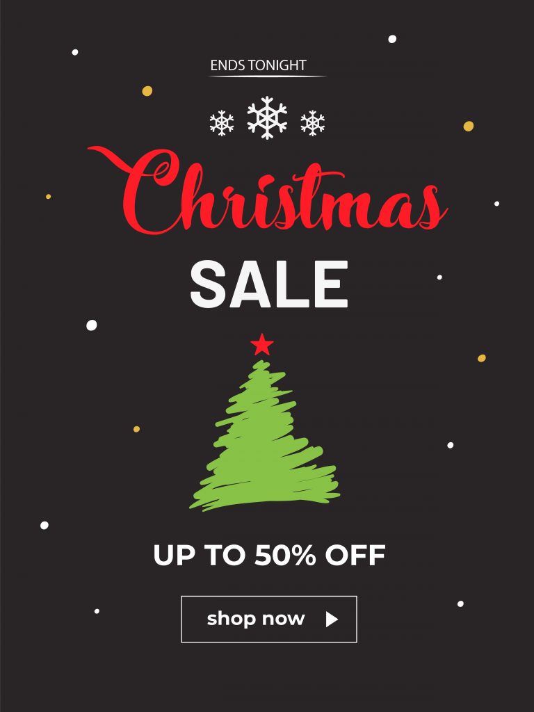 Christmas Clearance Sale Flyer