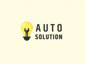 Auto Solution Logo Design Template