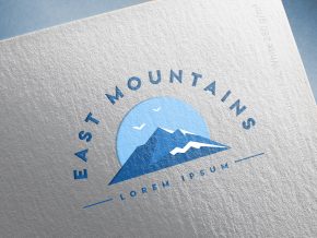 Mountain Logo Free Vector Art