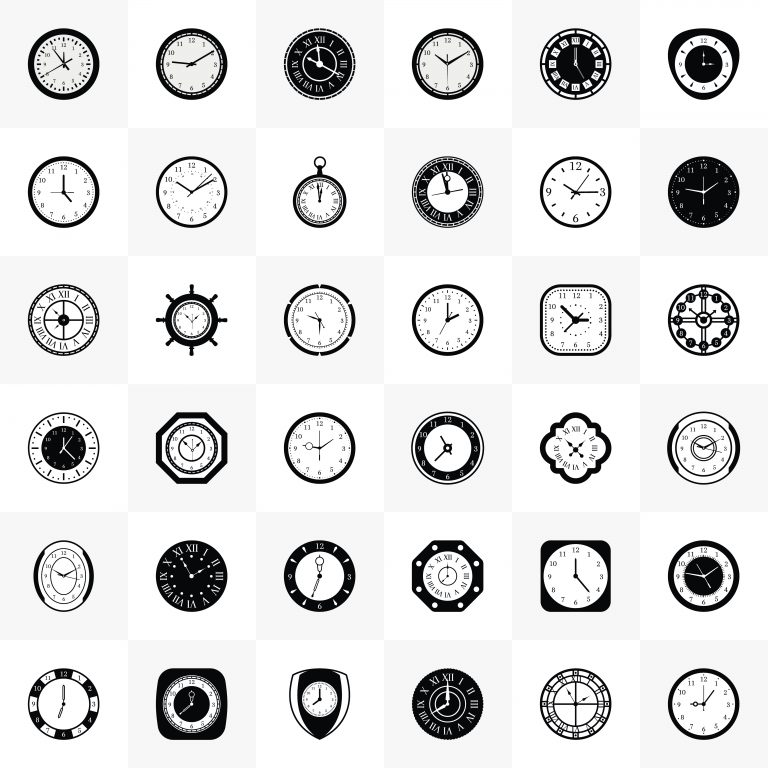 Clock Free Vector Icons Download