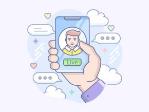 Video Chat Free Vector Art