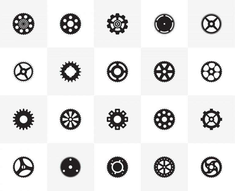 Mechanical Gear Vectors Download