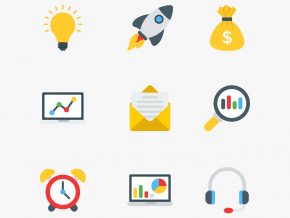 Business Icons Free Vector Art