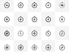 Navigation Icons Free Vector Art