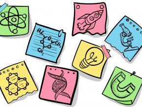 Download Set of Hand Drawn Sticky Notes for Free