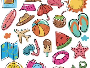 Doodle Summer Icons