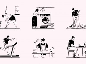 Free Daily Routine Vectors Download