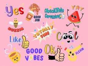 Download Cute Stickers Collection for Free