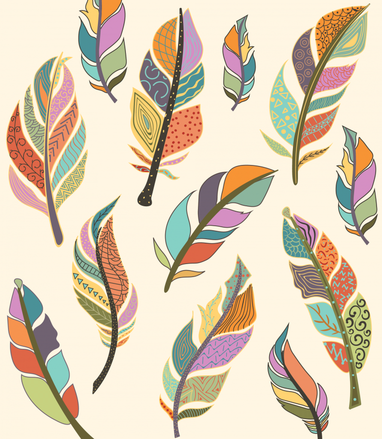 Feather Vectors Free Download