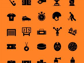 Field Hockey Icons Free Download