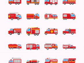 Fire Truck Vectors Download