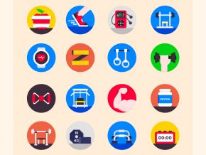 Fitness Icons Free Download