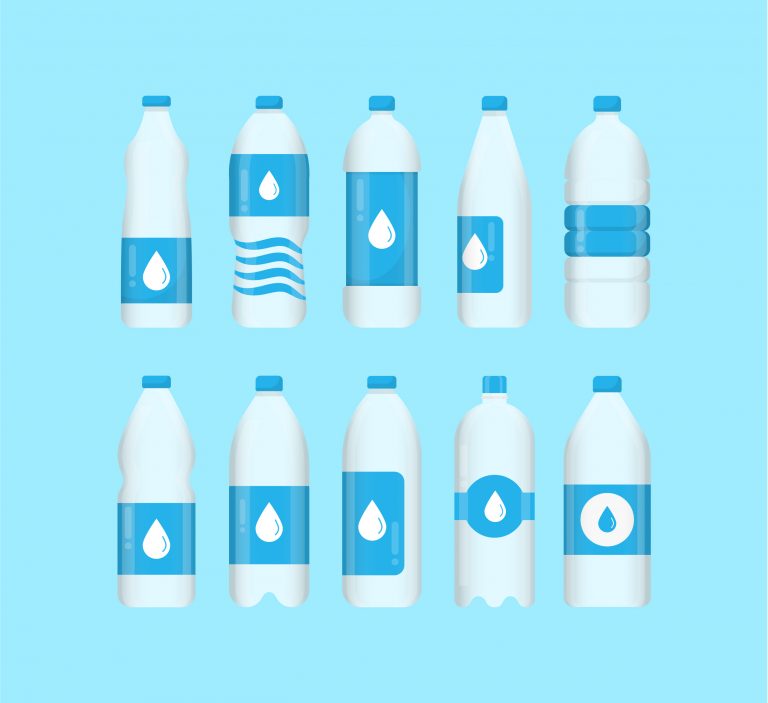 Water Bottles Free Vector Download