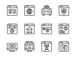 Free Download Web Hosting Icons