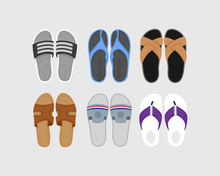 Summer Shoes Vector Download