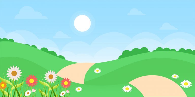 Summer Landscape Free Background