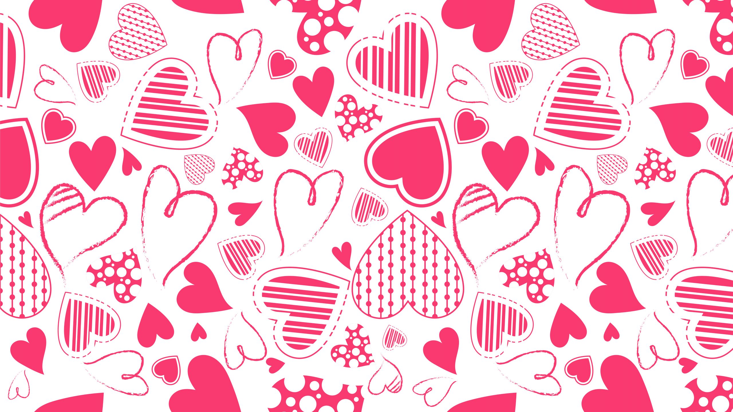 Heart Background Vector Free Download